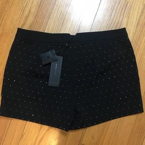 BCBG rhinestone shorts size 4, NEW WITH TAGS